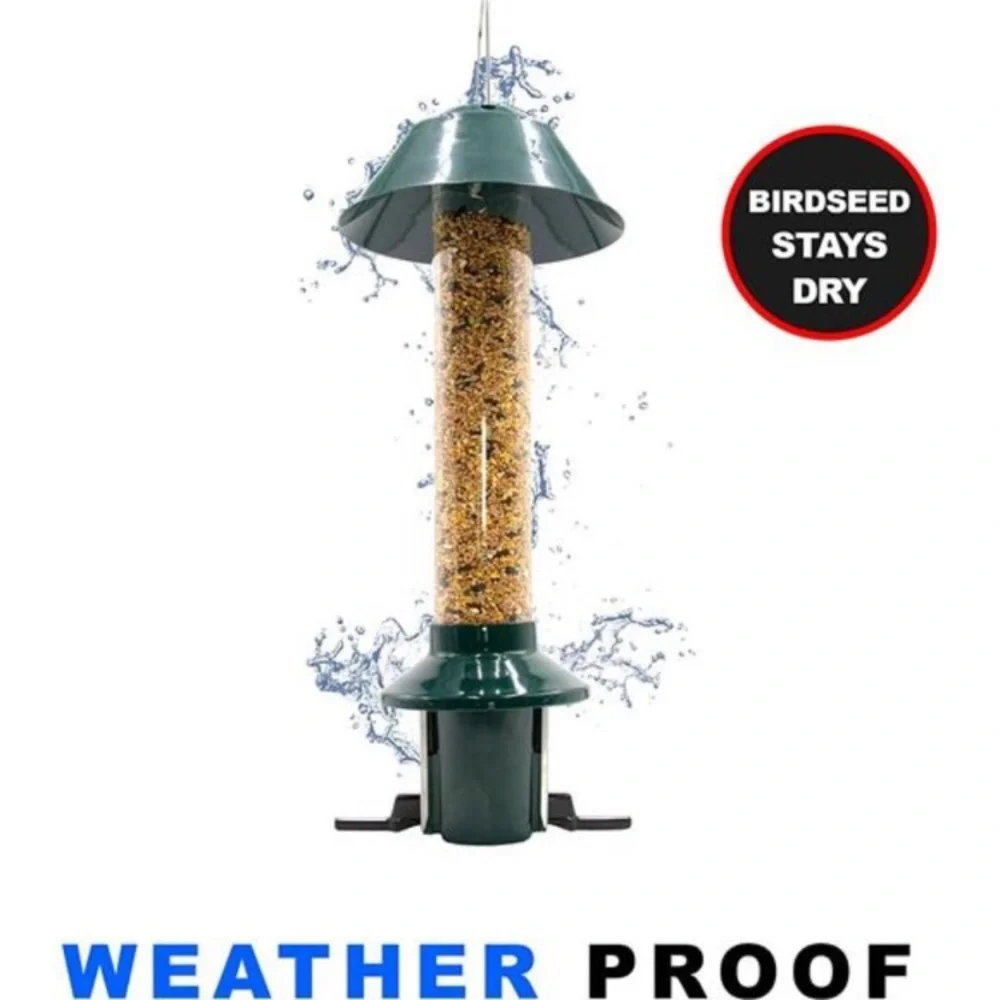 PestOff Squirrel Proof Wild Bird Feeder Mixed Seed Sunflower Heart Version